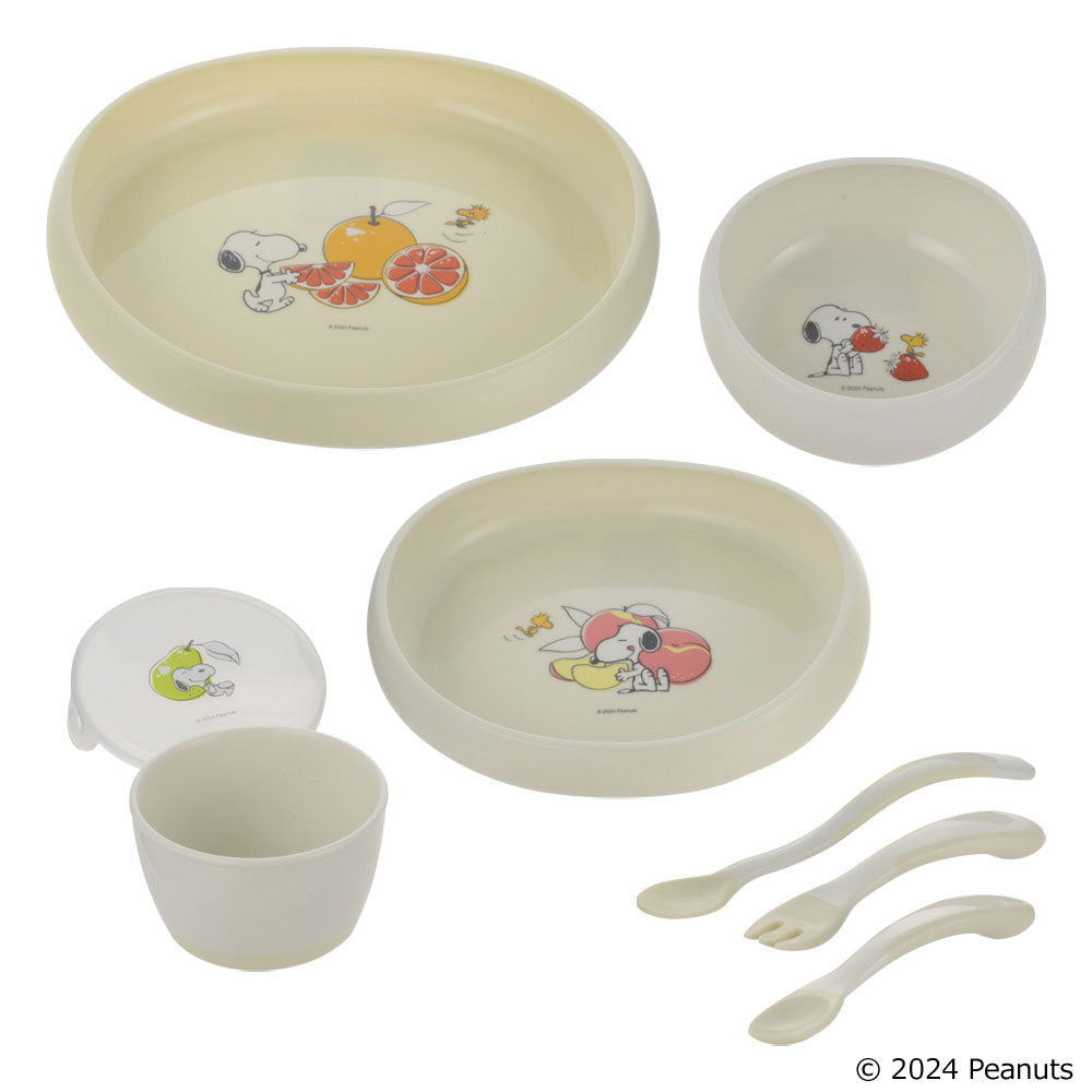リッチェル ピーナッツ コレクション お食事セット FS