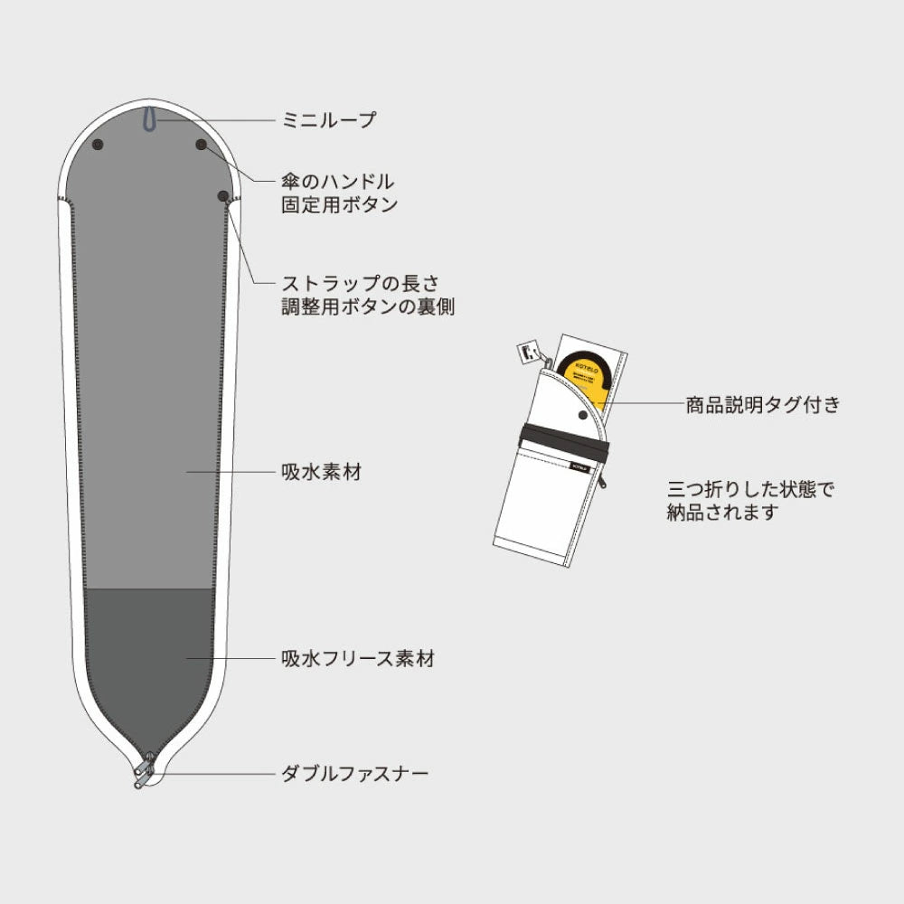 KOTELO コテロ アンブレラカバー