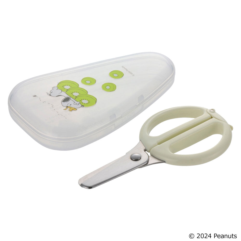 リッチェル ピーナッツ コレクション サクッと切れる離乳食はさみ FS